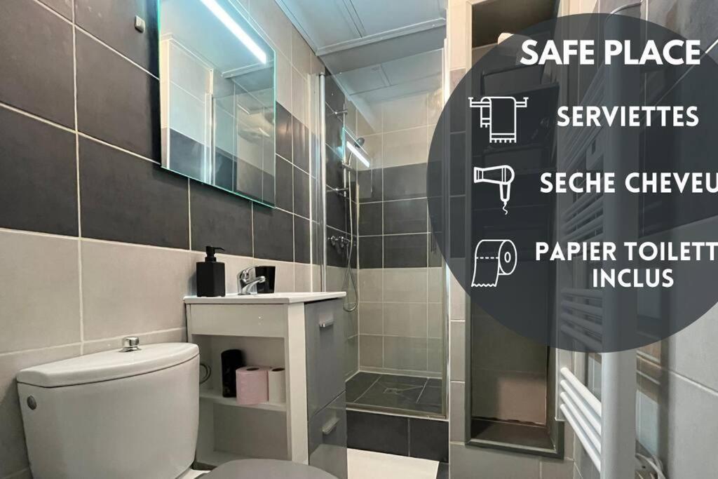 Saafeplace-4Pers-Wifi-Keybox-24Sur7 Étampes Екстериор снимка