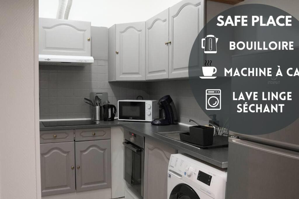 Saafeplace-4Pers-Wifi-Keybox-24Sur7 Étampes Екстериор снимка