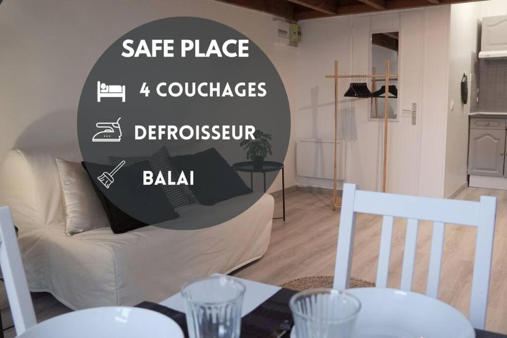 Saafeplace-4Pers-Wifi-Keybox-24Sur7 Étampes Екстериор снимка